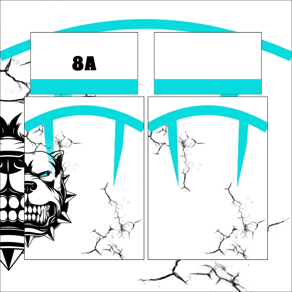 Template Interclasses -Pitbull Cachorro 8A - ARTE VETOR