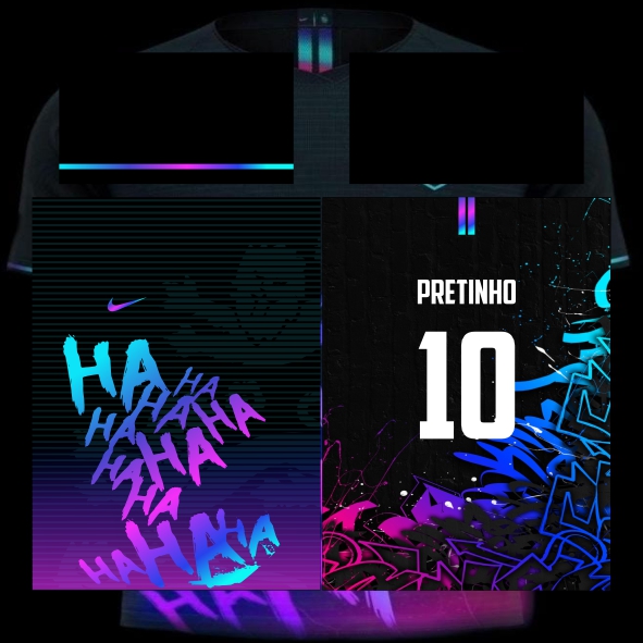 Template Interclasses - hahahaha coringa - ARTE VETOR