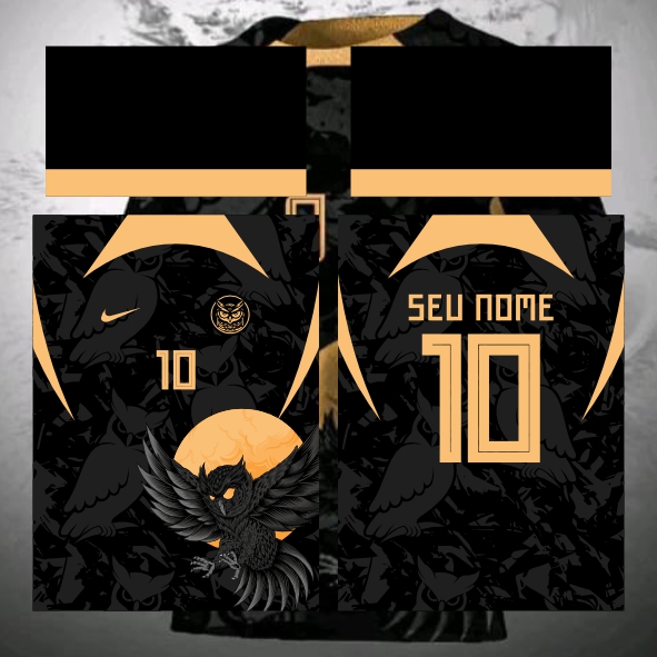 Template Interclasses - Coruja Noturna - ARTE VETOR