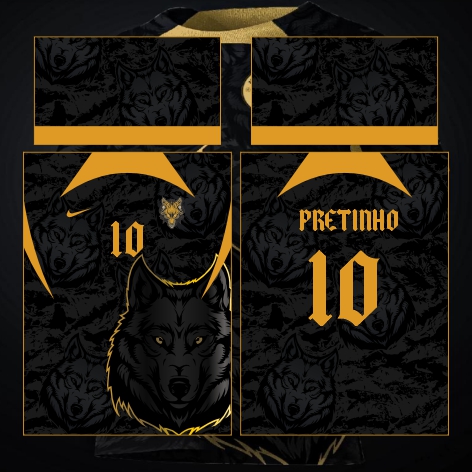 Template Interclasses - Lobo Nigth - ARTE VETOR