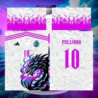 Template Interclasses - Dragão LGBT - ARTE VETOR