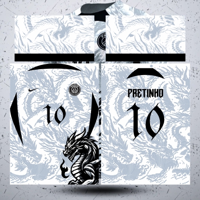 Template Interclasses - Dragão Cinza - ARTE VETOR