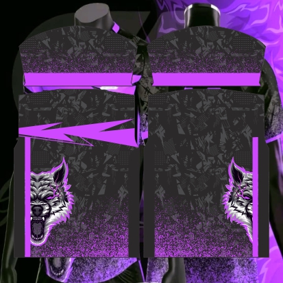 Template Interclasses - Ete Lobo Azul - ARTE VETOR