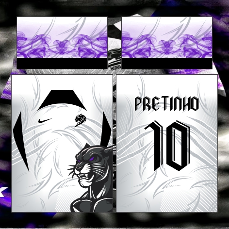 Template Interclasses - Pantera Bombada 24 - ARTE VETOR