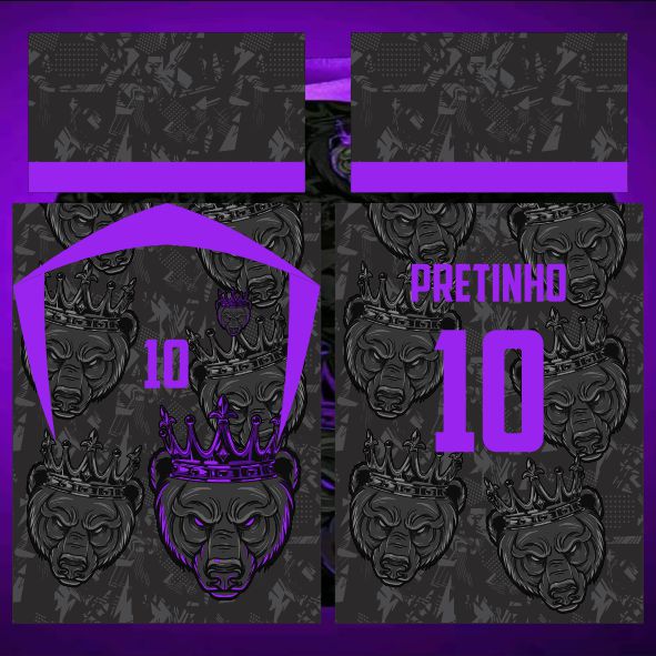 Template Interclasses - Urso Coroado 24 - ARTE VETOR