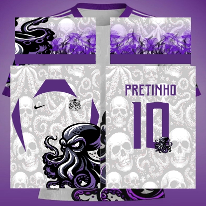 Template Interclasses - Polvo Raivoso 24 - ARTE VETOR