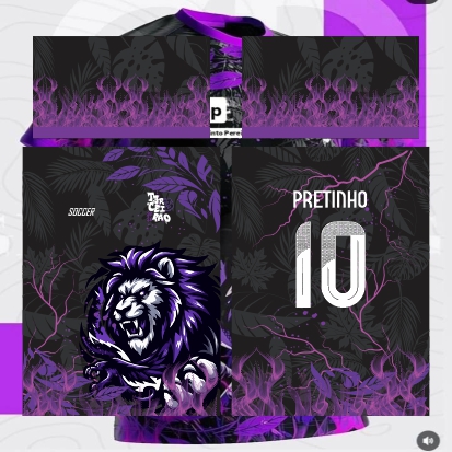 Template Interclasses - Leão Floral TikTok 2024 - ARTE VETOR