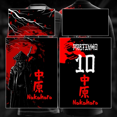 Template Interclasses - Camisa - Nakahara Samurai 20244 - ARTE VETOR