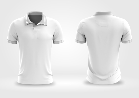 Mockup Camisa Gola Polo V - Cdr Yellow Images