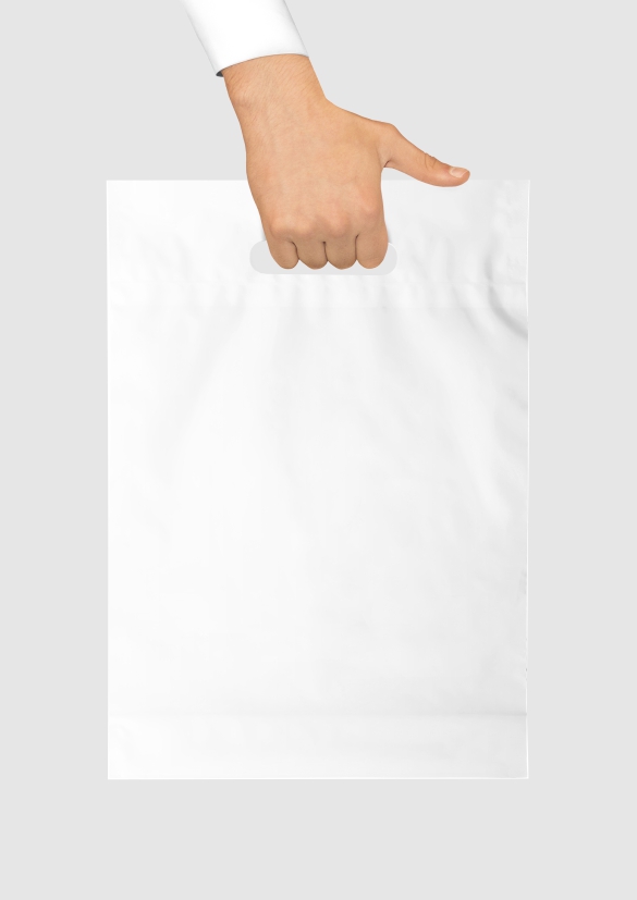 Mockup Sacola Boca Vazada I - Cdr Yellow Images