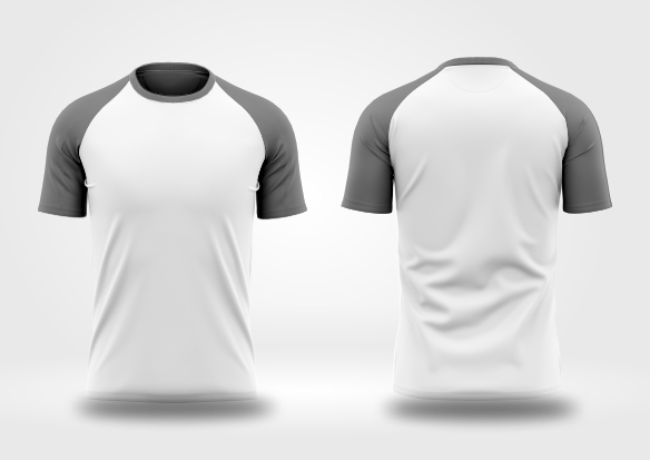 Mockup Camisa Raglan I - Cdr Yellow Images