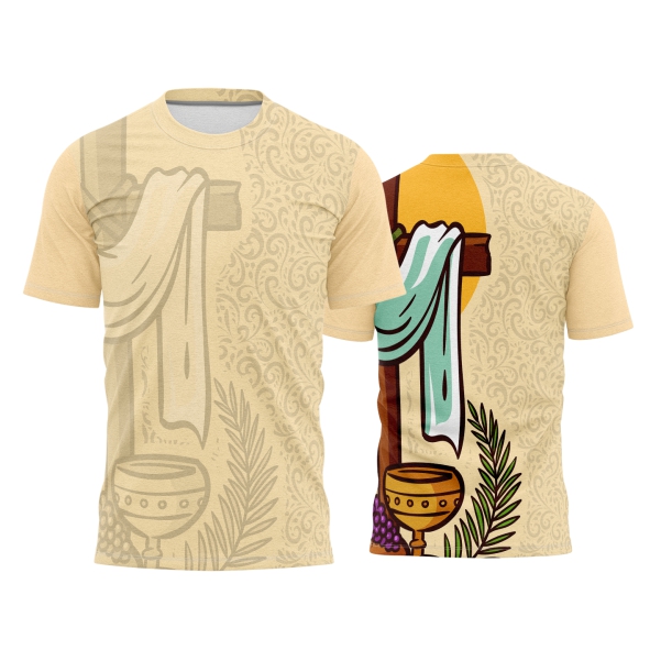 Template Religião Católicas Camisa - Santa constancia Cruz Ref 103 - ARTE VETOR