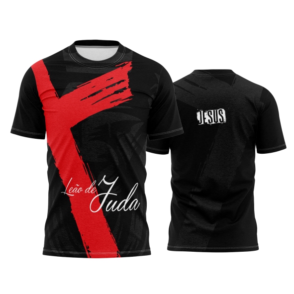 Template Religião Católicas Camisa - Jesus Leão de Juda Ref 90 - ARTE VETOR