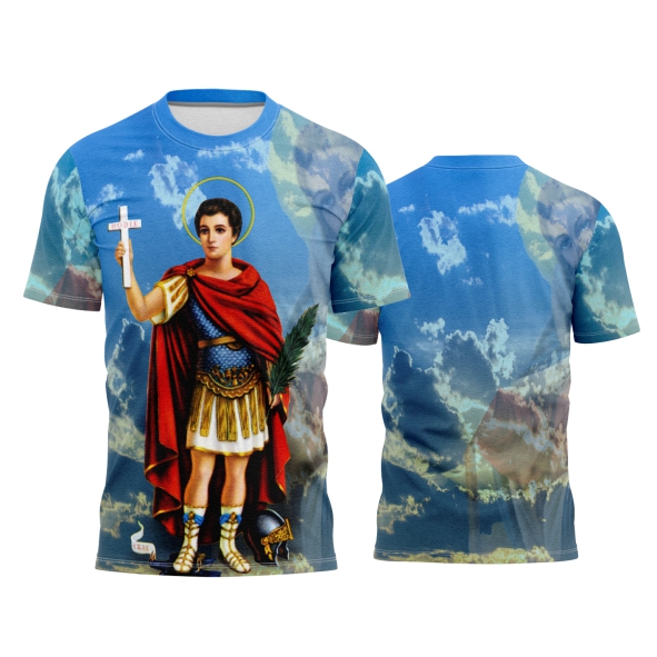 Template Religião Católicas Camisa - Santo Expedito Ref 75 - ARTE VETOR