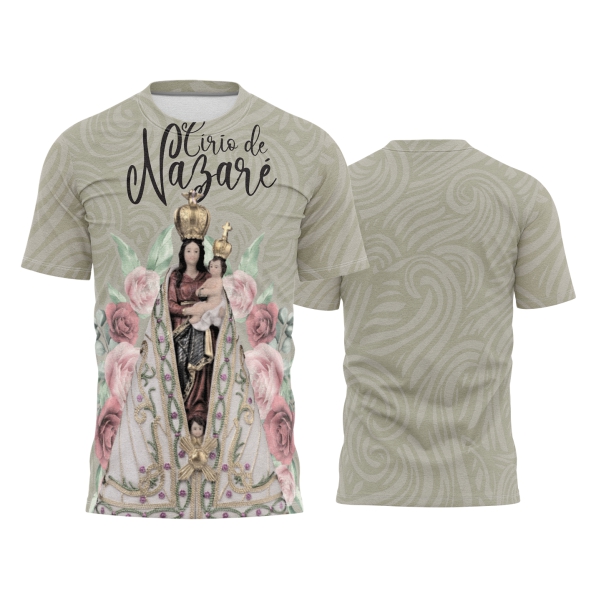 Template Religião Católicas Camisa - Cirio de Nazaré Ref 62 - ARTE VETOR