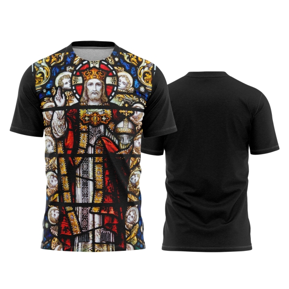 Template Religião Católicas Camisa - Santo Apóstolo Jesus Cristo Ref 40 - ARTE VETOR