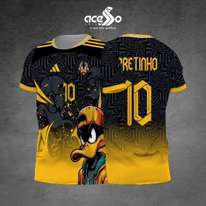 Template Interclasses - Camisa - Lucas Duck Pato 25 - ARTE VETOR