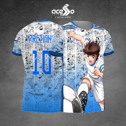 Template Interclasses - Camisa - Capitão Tsubasa 2 - 25 - ARTE VETOR