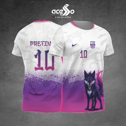 Template Interclasses - Camisa - Fox Grunge degradê 25 - ARTE VETOR