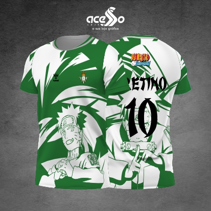 Template Interclasses - Camisa - Real Betis Naturo 2025 - ARTE VETOR