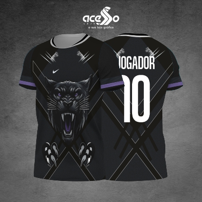 Template Interclasses - Camisa - Pantera Sports 2025 - ARTE VETOR