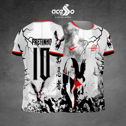 Template Interclasses - Camisa - Itachi Corvo 25 - ARTE VETOR