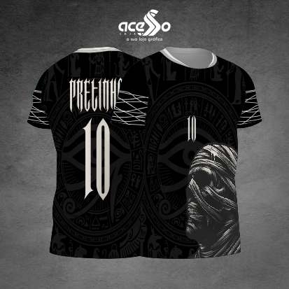 Template Interclasses - Camisa - Mumia Ghost Egito 25 - ARTE VETOR