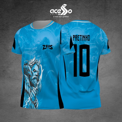 Template Interclasses - Camisa - Zeus bravissimo 2025 - ARTE VETOR