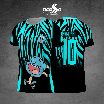 Template Interclasses - Camisa - Gumbal Alegre 2025 - ARTE VETOR