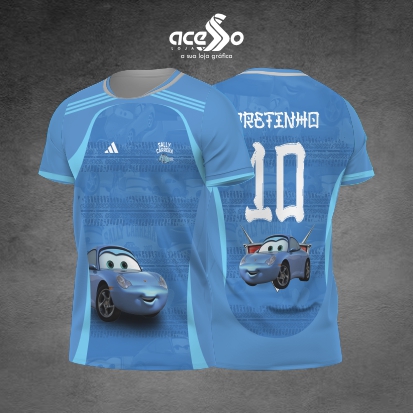 Template Interclasses - Camisa - Sally Carrera Azul 2025 - ARTE VETOR