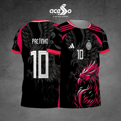 Template Interclasses - Camisa - Aguia Pink Sports 2025 - ARTE VETOR