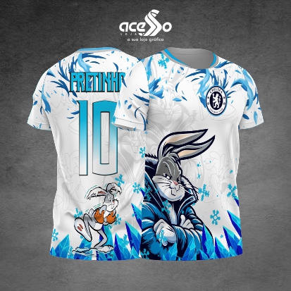 Template Interclasses - Camisa - Pernalonga Gelado 25- ARTE VETOR