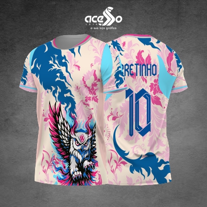 Template Interclasses - Coruja Flores AB 25 - ARTE VETOR