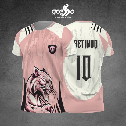 Template Interclasses - Camisa - Pantera Claws 2025 - ARTE VETOR