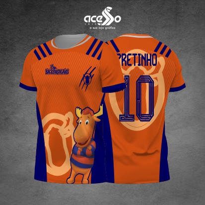 Template Interclasses - Camisa - The Backyardigans 2025 - ARTE VETOR