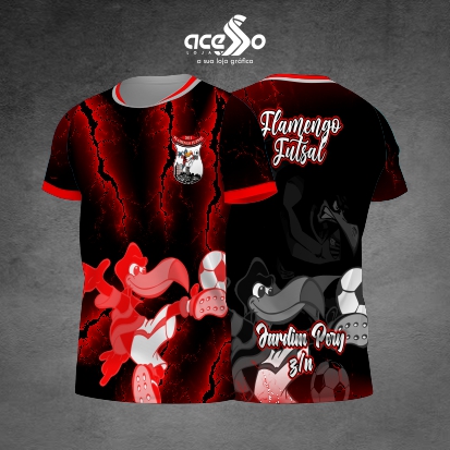 Template Interclasses - Flamengo Futsal 2025 - ARTE VETOR