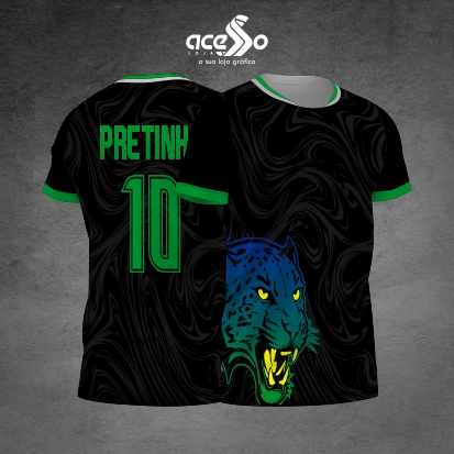 Template Interclasses - Pantera BR - ondas de agua 25 - ARTE VETOR