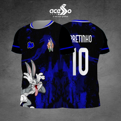 Template Interclasses - Pernalonga grunge royal 3B - 2025 - ARTE VETOR