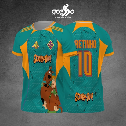 Template Interclasses - Scooby-Doo Laranja 2025 - ARTE VETOR