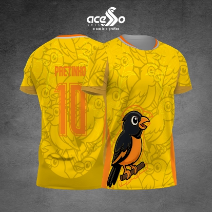 Template Interclasses - AC Passaró Curió 25 - ARTE VETOR