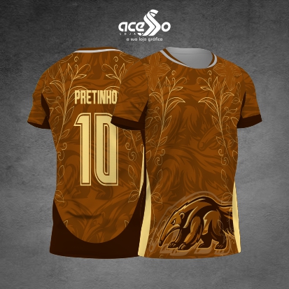 Template Interclasses - AC Tamandua Bandeira 25 - ARTE VETOR