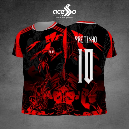 Template Interclasses - Homem Aranha Joga teia 25 - ARTE VETOR