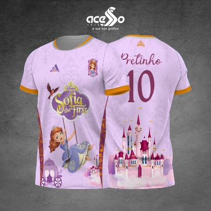 Template Interclasses - Princesa Sofia The First lilas 25 - ARTE VETOR