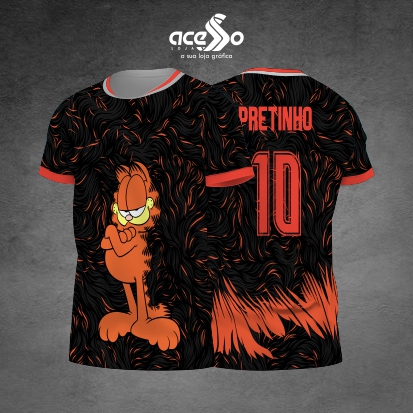 Template Interclasses - Garfield pelos 25 - ARTE VETOR