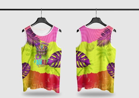 Template Camisa Abadá - Carnavalesco - Ref 2525 - ARTE VETOR