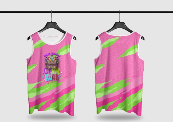 Template Camisa Abadá - Carnavalesco - Ref 2538 - ARTE VETOR