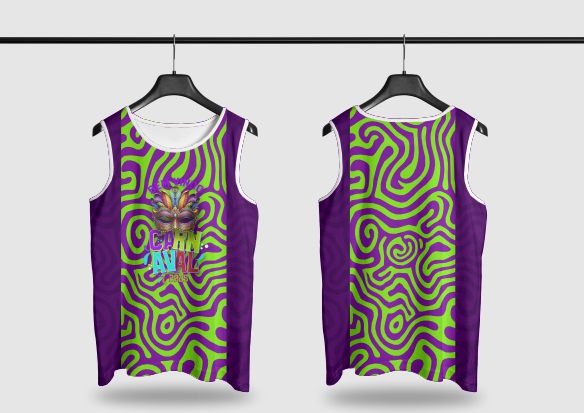 Template Camisa Abadá - Carnavalesco - Ref 2541 - ARTE VETOR