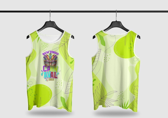 Template Camisa Abadá - Carnavalesco - Ref 2543 - ARTE VETOR