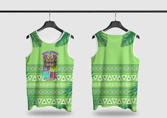 Template Camisa Abadá - Carnavalesco - Ref 2549 - ARTE VETOR