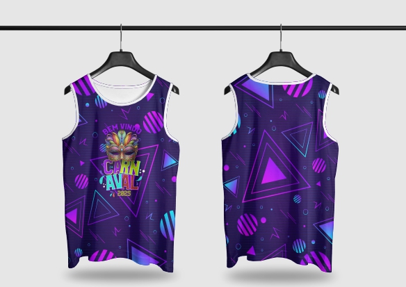 Template Camisa Abadá - Carnavalesco - Ref 2569 - ARTE VETOR